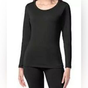 Worth New York Fitted Crew Neck Long Sleeve Shirt S EUC